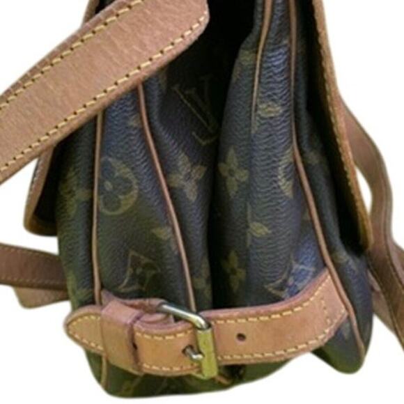 Authentic Louis Vuitton Samur 35 Double Saddle Bag Messenger Unisex Excellent - Picture 11 of 14